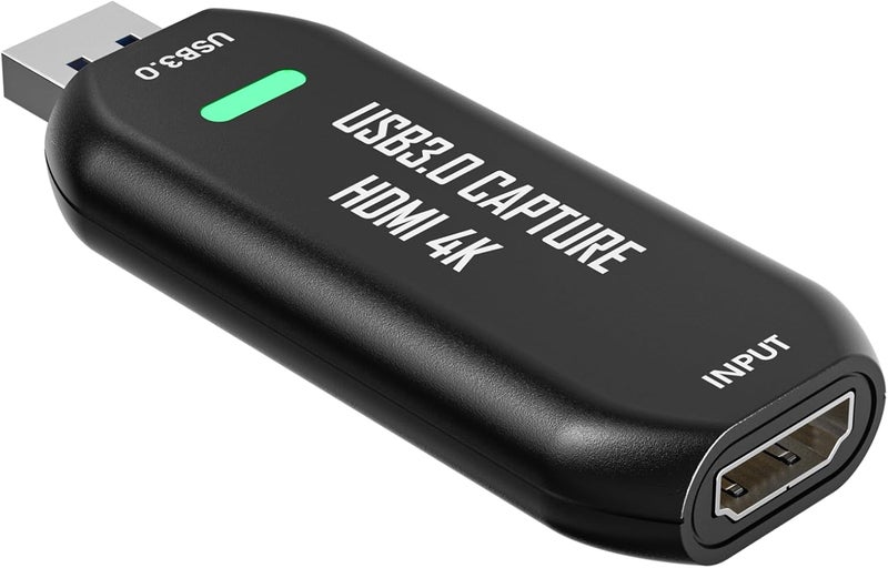 DigitPro Cam Link 4K External Camera Capture Card 2K50/1080p60 for Streaming and Recording via DSLR Camcorder Actioncam for Video Conferencing Live Streaming Gaming on OBS/Zoom - Image 1